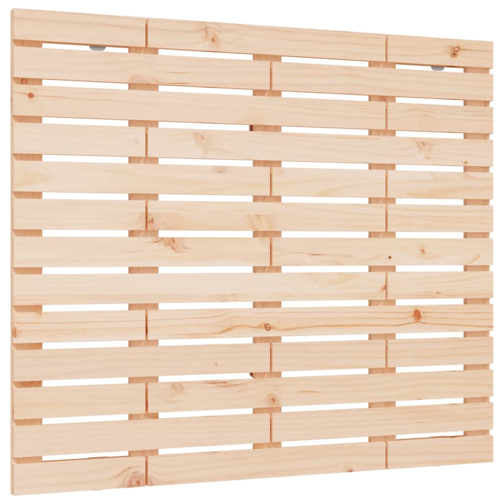 vidaXL Hoofdbord wandmontage 146x3x91,5 cm massief grenenhout bruin, foto 3