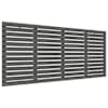 vidaXL seinale kinnitatav voodipeats, hall, 156x3x91,5 cm, m&auml;nnipuit