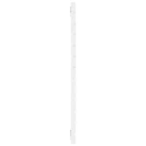 Nástěnné čelo postele bílé 81x3x91,5 cm masivní borové dřevo - obrázek 5