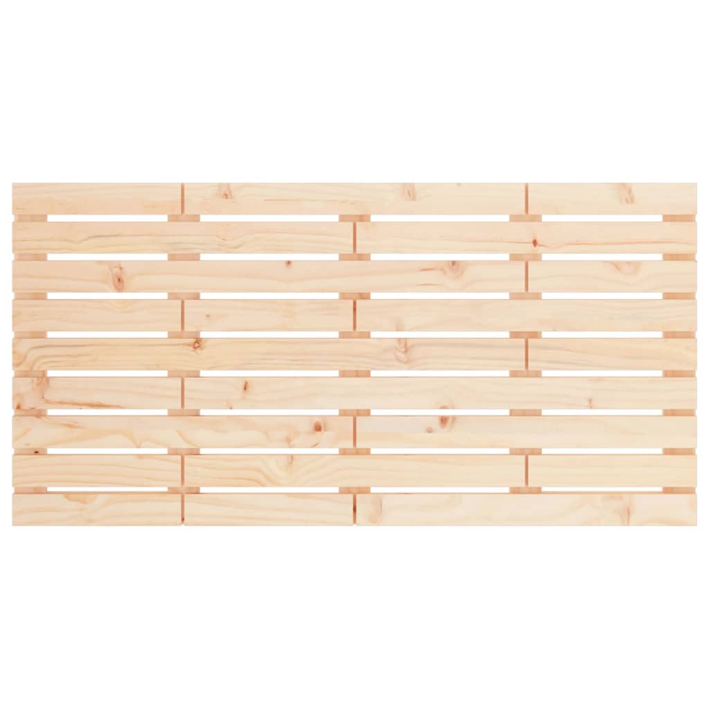 vidaXL Hoofdbord wandmontage 146x3x63 cm massief grenenhout bruin, foto 4
