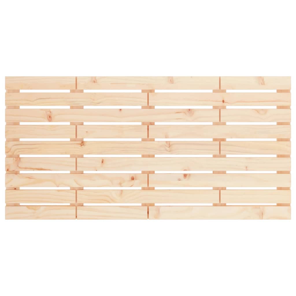 vidaXL Hoofdbord wandmontage 156x3x63 cm massief grenenhout bruin, foto 4