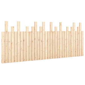 Nástěnné čelo postele 204 x 3 x 80 cm masivní borové dřevo - obrázek 2