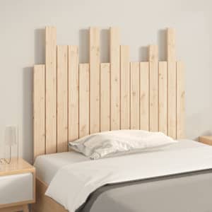 Nástěnné čelo postele 95,5 x 3 x 80 cm masivní borové dřevo - obrázek 3