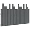 vidaXL seinale kinnitatav voodipeats, hall, 127,5x3x80 cm, m&auml;nnipuit