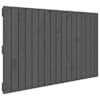 vidaXL seinale kinnitatav voodipeats, hall, 108x3x60 cm, m&auml;nnipuit