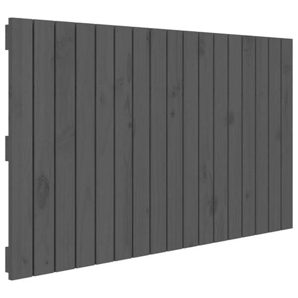 vidaXL seinale kinnitatav voodipeats, hall, 108x3x60 cm, m&auml;nnipuit