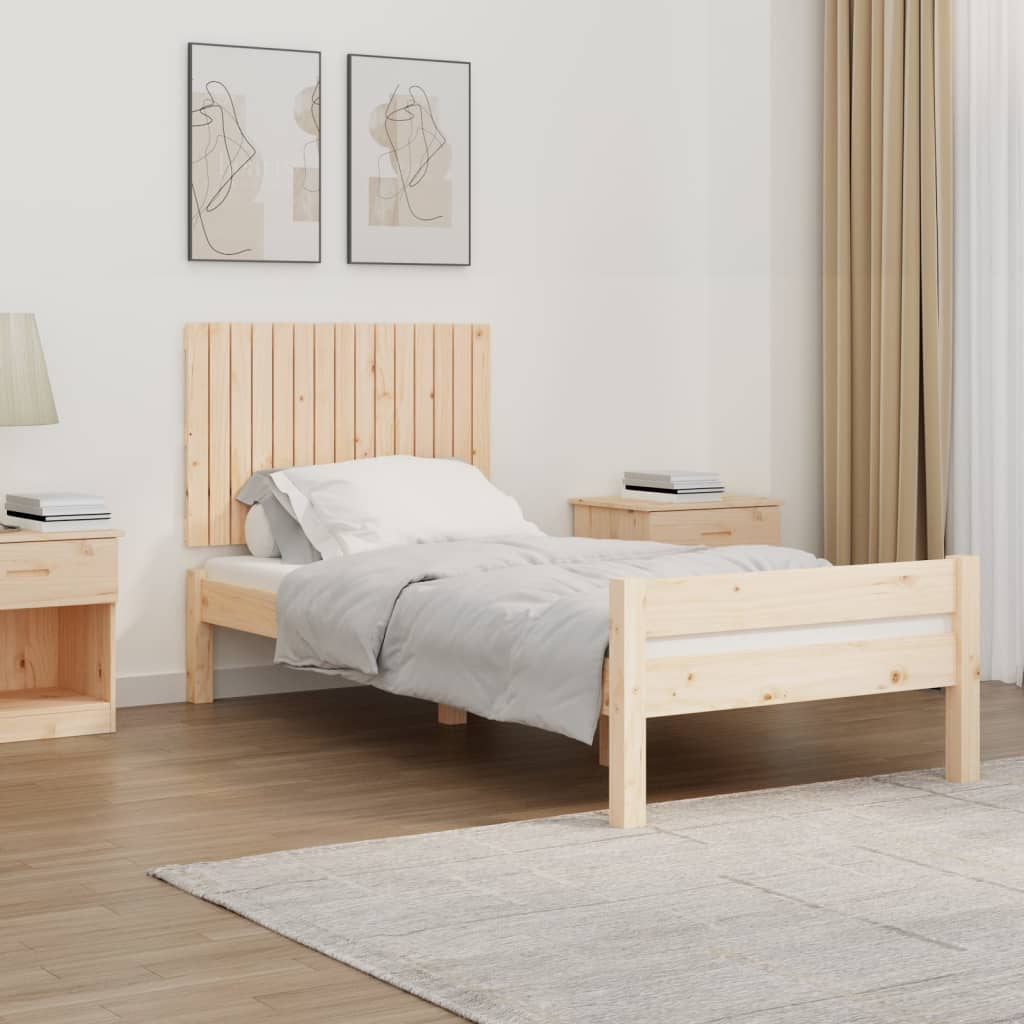 vidaXL Tăblie de pat pentru perete, 95,5x3x60 cm, lemn masiv de pin