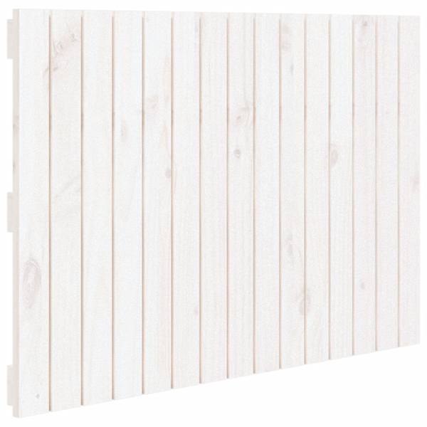 vidaXL seinale kinnitatav voodipeats, valge, 95,5x3x60 cm, m&auml;nnipuit