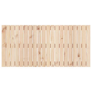 Nástěnné čelo postele 127,5 x 3 x 60 cm masivní borové dřevo - obrázek 4