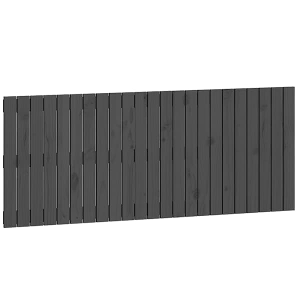 vidaXL seinale kinnitatav voodipeats, hall, 147x3x60 cm, m&auml;nnipuit
