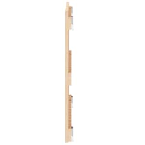 Nástěnné čelo postele 82,5 x 3 x 60 cm masivní borové dřevo - obrázek 5