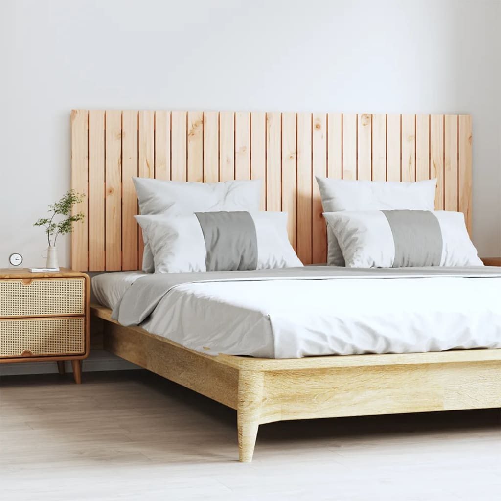 vidaXL Tăblie de pat pentru perete, 166x3x60 cm, lemn masiv de pin