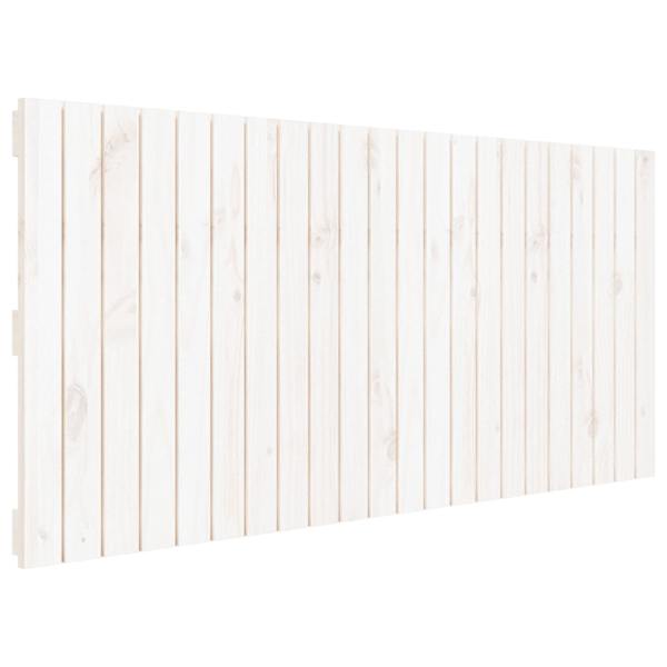 vidaXL seinale kinnitatav voodipeats, valge, 140x3x60 cm, m&auml;nnipuit