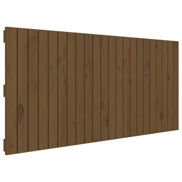 vidaXL seinale kinnitatav voodipeats, meepruun, 140x3x60 cm, m&auml;nnipuit