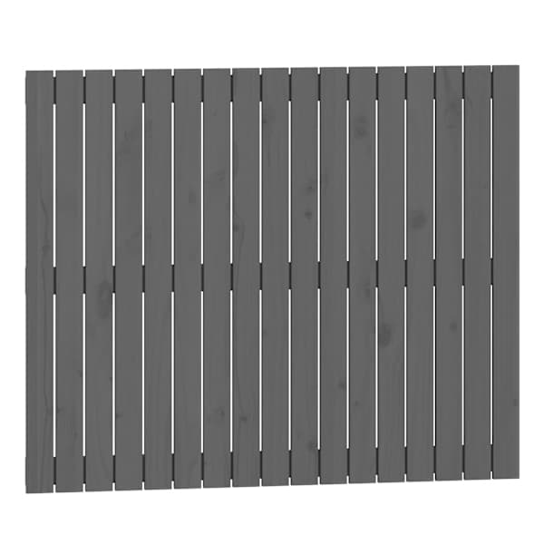 vidaXL seinale kinnitatav voodipeats, hall, 108x3x90 cm, m&auml;nnipuit