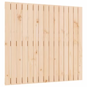 Nástěnné čelo postele 95,5 x 3 x 90 cm masivní borové dřevo - obrázek 2