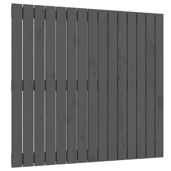 vidaXL seinale kinnitatav voodipeats, hall, 95,5x3x90 cm, m&auml;nnipuit