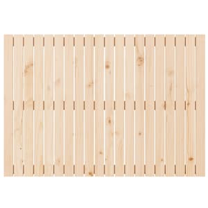 Nástěnné čelo postele 127,5 x 3 x 90 cm masivní borové dřevo - obrázek 4