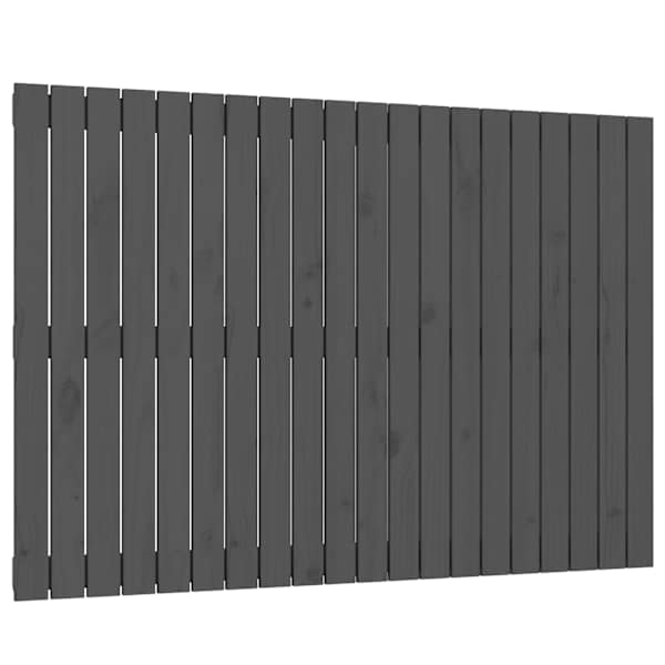 vidaXL seinale kinnitatav voodipeats, hall, 127,5x3x90 cm, m&auml;nnipuit