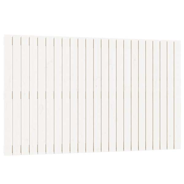vidaXL seinale kinnitatav voodipeats, valge, 108x3x90 cm, m&auml;nnipuit