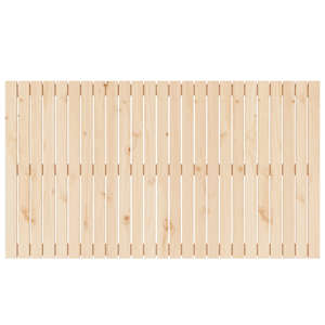 Nástěnné čelo postele 159,5 x 3 x 90 cm masivní borové dřevo - obrázek 4