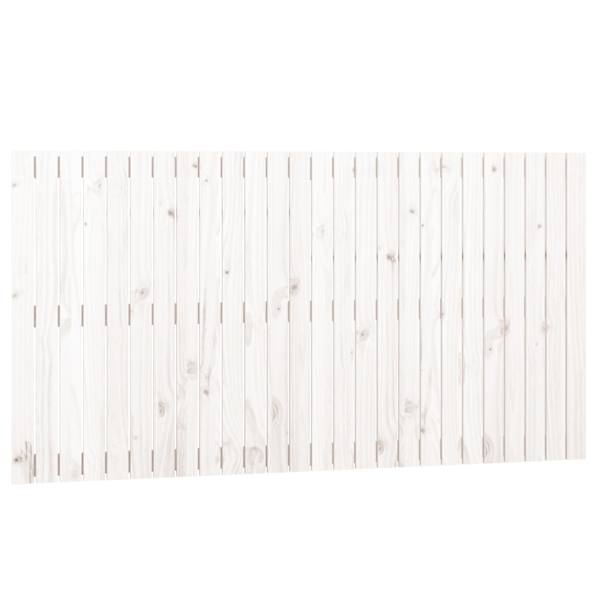 vidaXL seinale kinnitatav voodipeats, valge, 166x3x90 cm, m&auml;nnipuit
