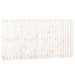 Nástěnné čelo postele bílé 166 x 3 x 90 cm masivní borové dřevo - obrázek 2