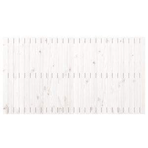 Nástěnné čelo postele bílé 166 x 3 x 90 cm masivní borové dřevo - obrázek 4