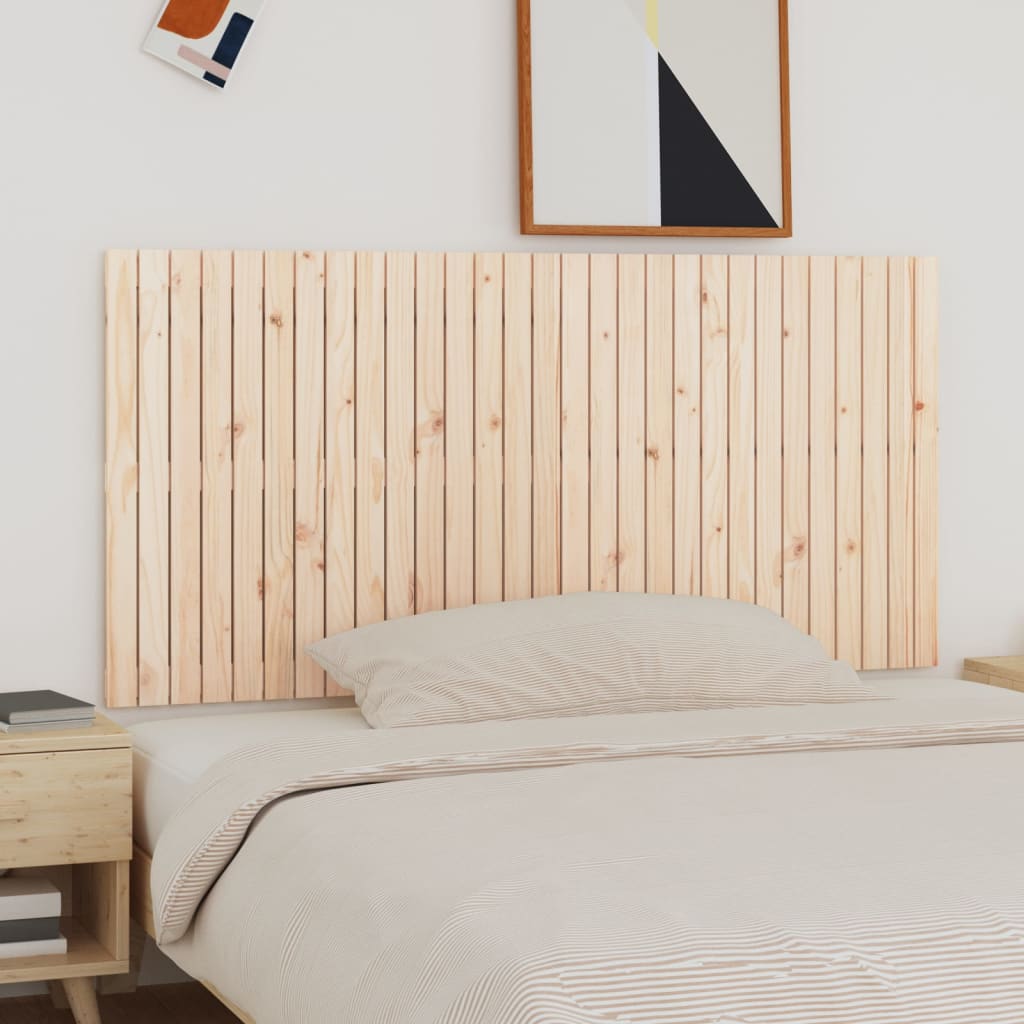 vidaXL Tăblie de pat pentru perete, 185x3x90 cm, lemn masiv de pin