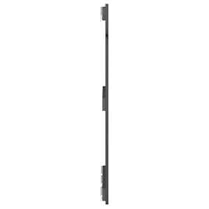Nástěnné čelo postele šedé 185 x 3 x 90 cm masivní borové dřevo - obrázek 5