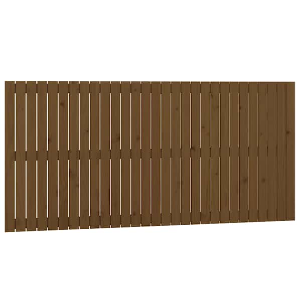vidaXL seinale kinnitatav voodipeats, meepruun, 185x3x90 cm, m&auml;nnipuit