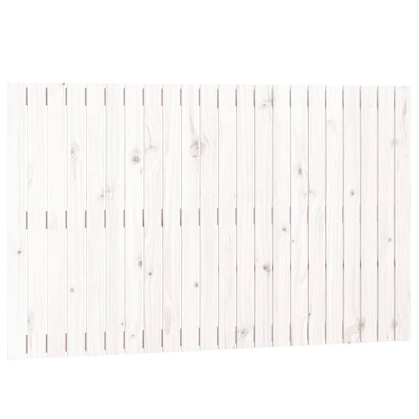 vidaXL seinale kinnitatav voodipeats, valge, 140x3x90 cm, m&auml;nnipuit