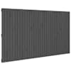 vidaXL seinale kinnitatav voodipeats, hall, 204x3x110 cm, m&auml;nnipuit