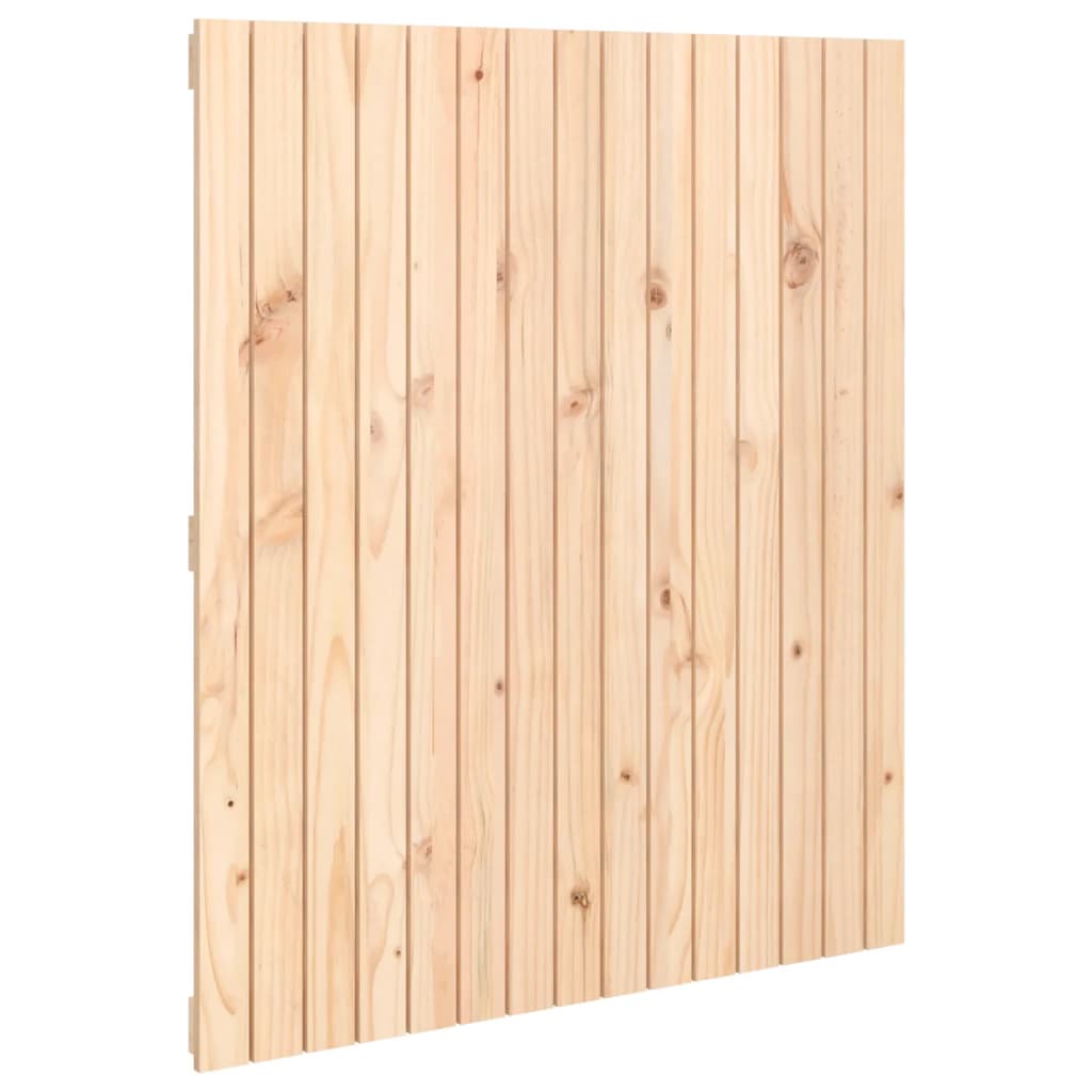 vidaXL Wandhoofdbord 95,5x3x110 cm massief grenenhout bruin, foto 3