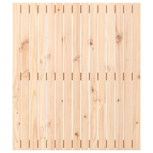 Nástěnné čelo postele 95,5 x 3 x 110 cm masivní borové dřevo - obrázek 4