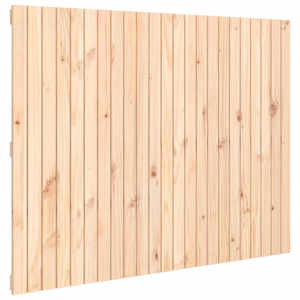 Nástěnné čelo postele 146,5 x 3 x 110 cm masivní borové dřevo - obrázek 2