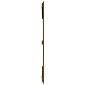 Nástěnné čelo postele medově hnědé 146,5x3x110 cm borové dřevo - obrázek 5