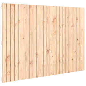 Nástěnné čelo postele 159,5 x 3 x 110 cm masivní borové dřevo - obrázek 2