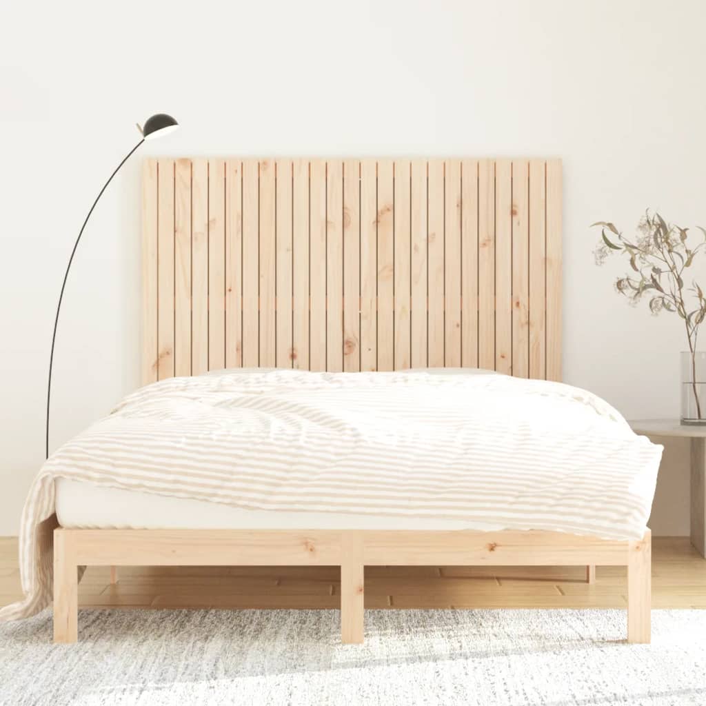 vidaXL Wandhoofdbord 159,5x3x110 cm massief grenenhout afbeelding