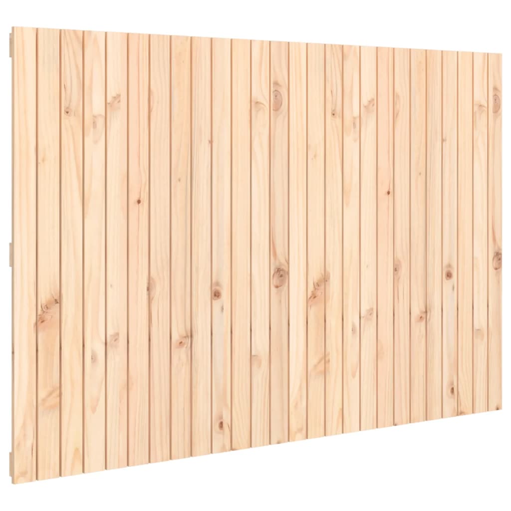 vidaXL Wall Headboard 166x3x110 cm Solid Wood Pine