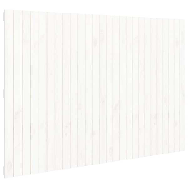 vidaXL seinale kinnitatav voodipeats, valge, 166x3x110 cm, m&auml;nnipuit