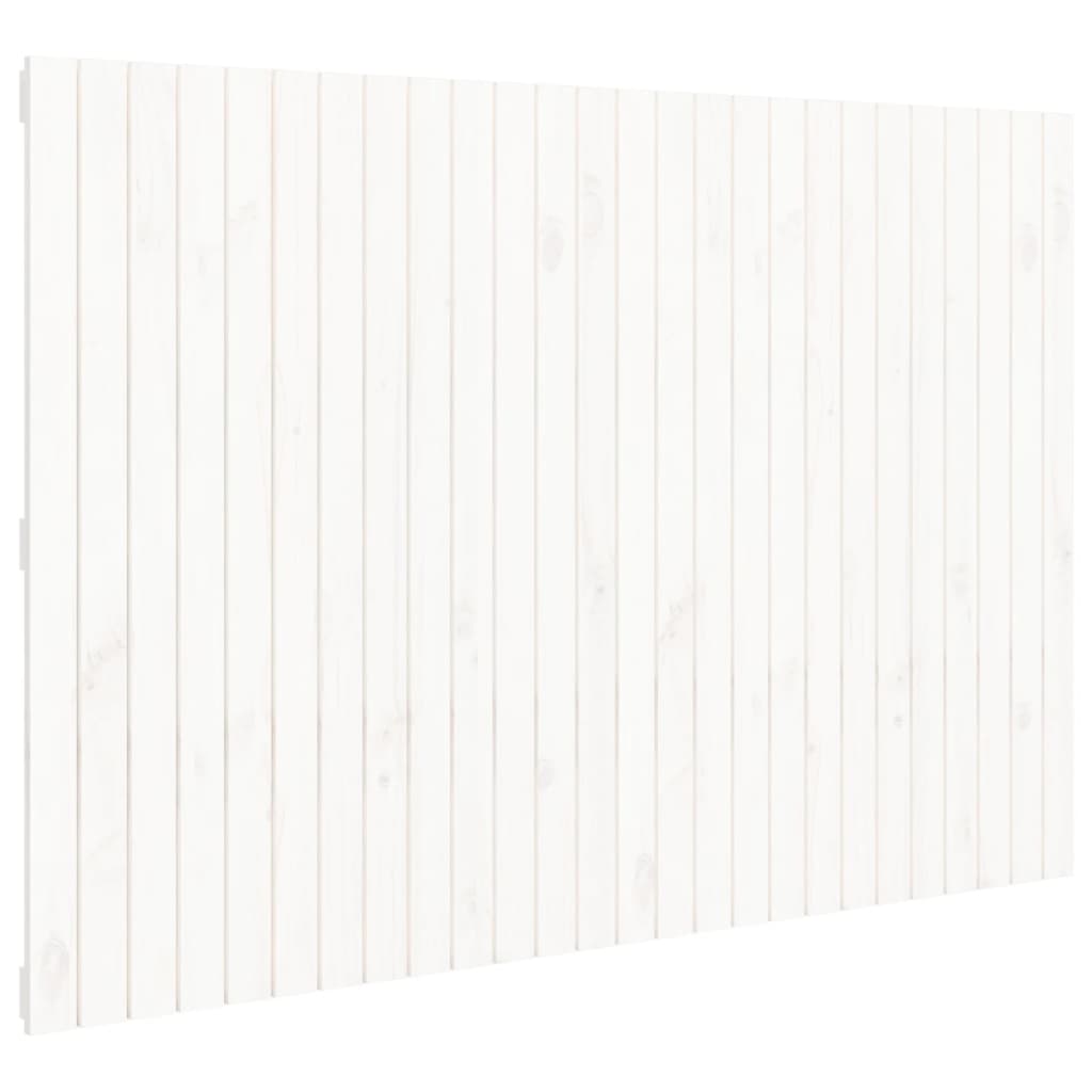 vidaXL Wandhoofdbord 166x3x110 cm massief grenenhout wit, foto 3