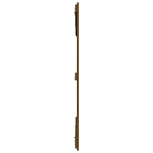 Nástěnné čelo postele medově hnědé 166x3x110 cm borové dřevo - obrázek 5