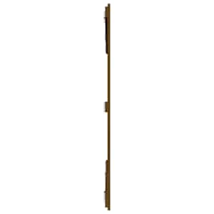 Nástěnné čelo postele medově hnědé 185x3x110cm masivní borovice - obrázek 5