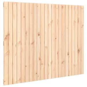 Nástěnné čelo postele 140 x 3 x 110 cm masivní borové dřevo - obrázek 2
