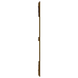 Nástěnné čelo postele medově hnědé 140x3x110cm masivní borovice - obrázek 5