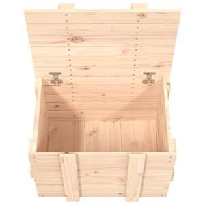 Úložný box 58 x 40,5 x 42 cm masivní borové dřevo - obrázek 9