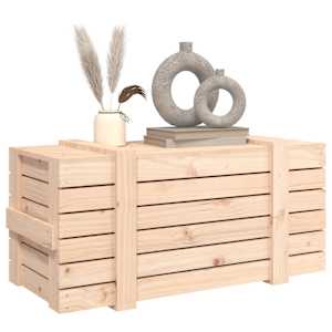 Úložný box 91 x 40,5 x 42 cm masivní borové dřevo - obrázek 5