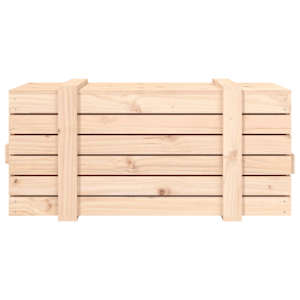 Úložný box 91 x 40,5 x 42 cm masivní borové dřevo - obrázek 7