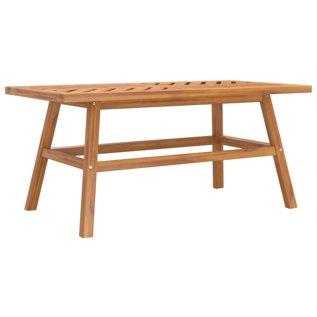 Coffee Table 100x50x45 Cm Solid Wood Acacia VidaXL 13 width=274